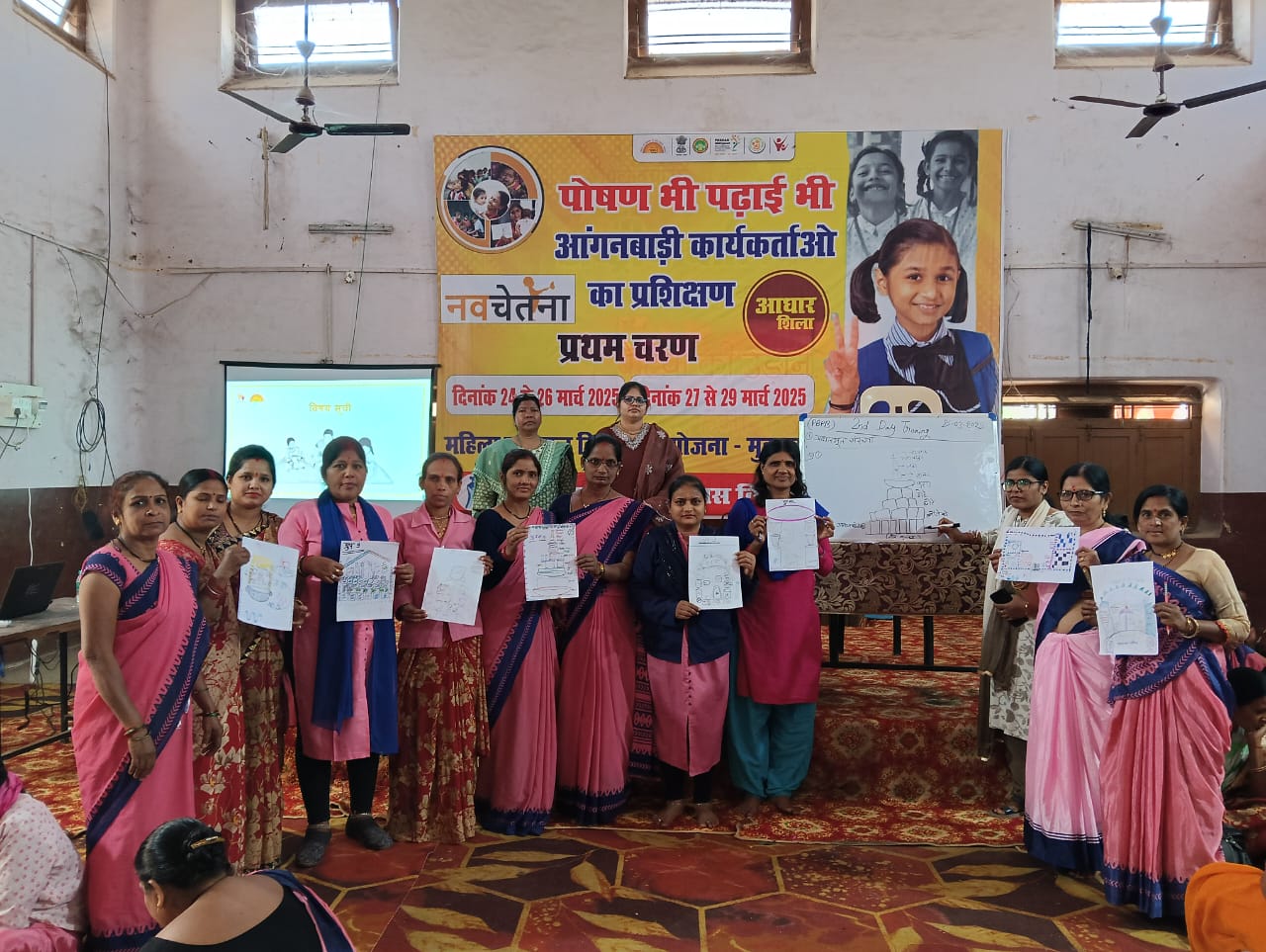 आंगनबाड़ी कार्यकर्ताओं के प्रशिक्षण शिविर का हुआ आयोजन 16 आंगनबाड़ी कार्यकर्ताओं के प्रशिक्षण शिविर का हुआ आयोजन