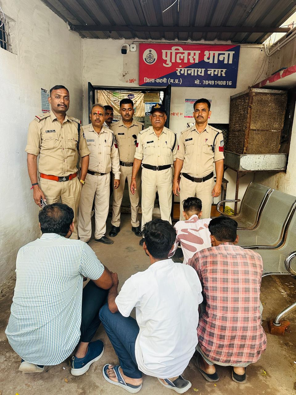अफवाह पर मारपीट करने वाले आरोपी किया गिरफ्तार ,पहुंचे जेल