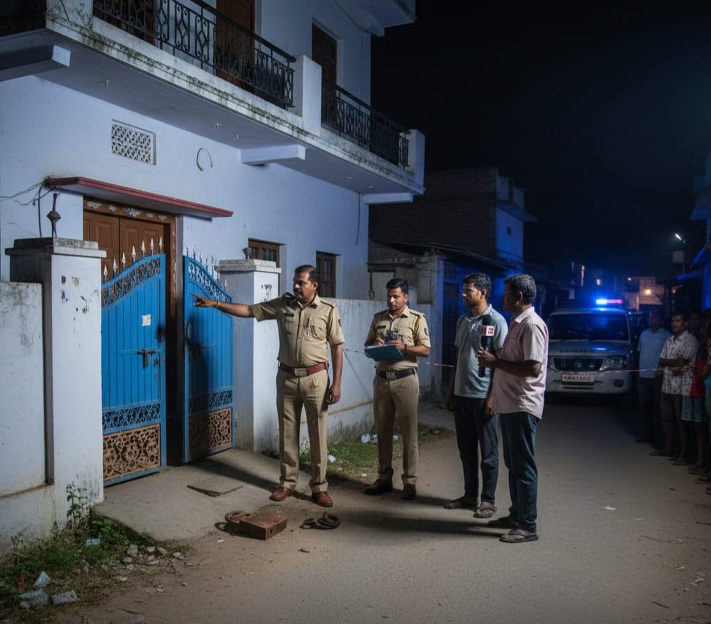 सुने मकान का ताला तोड़कर हजारों के जेवरात पार, पुलिस जांच में जुटी 20 सुने मकान का ताला तोड़कर हजारों के जेवरात पार, पुलिस जांच में जुटी