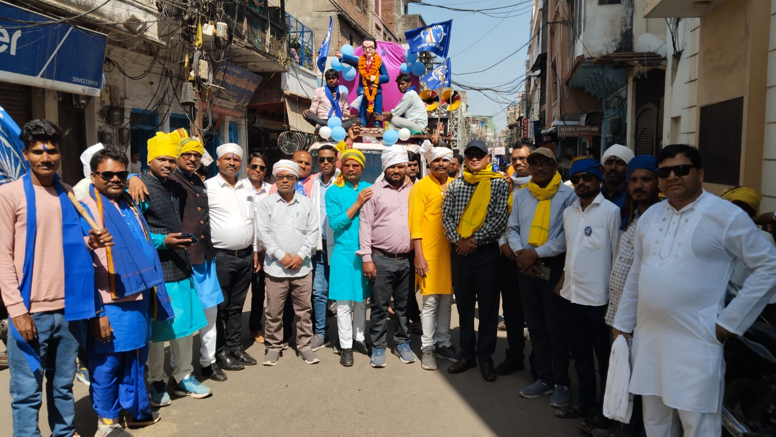 अजाक्स संघ एवं अन्य सामाजिक संगठनों के संयुक्त रूप में भारत रत्न डॉ भीमराव अंबेडकर जी की 135 वी जयंती समारोह कार्यक्रम आयोजित किया गया।