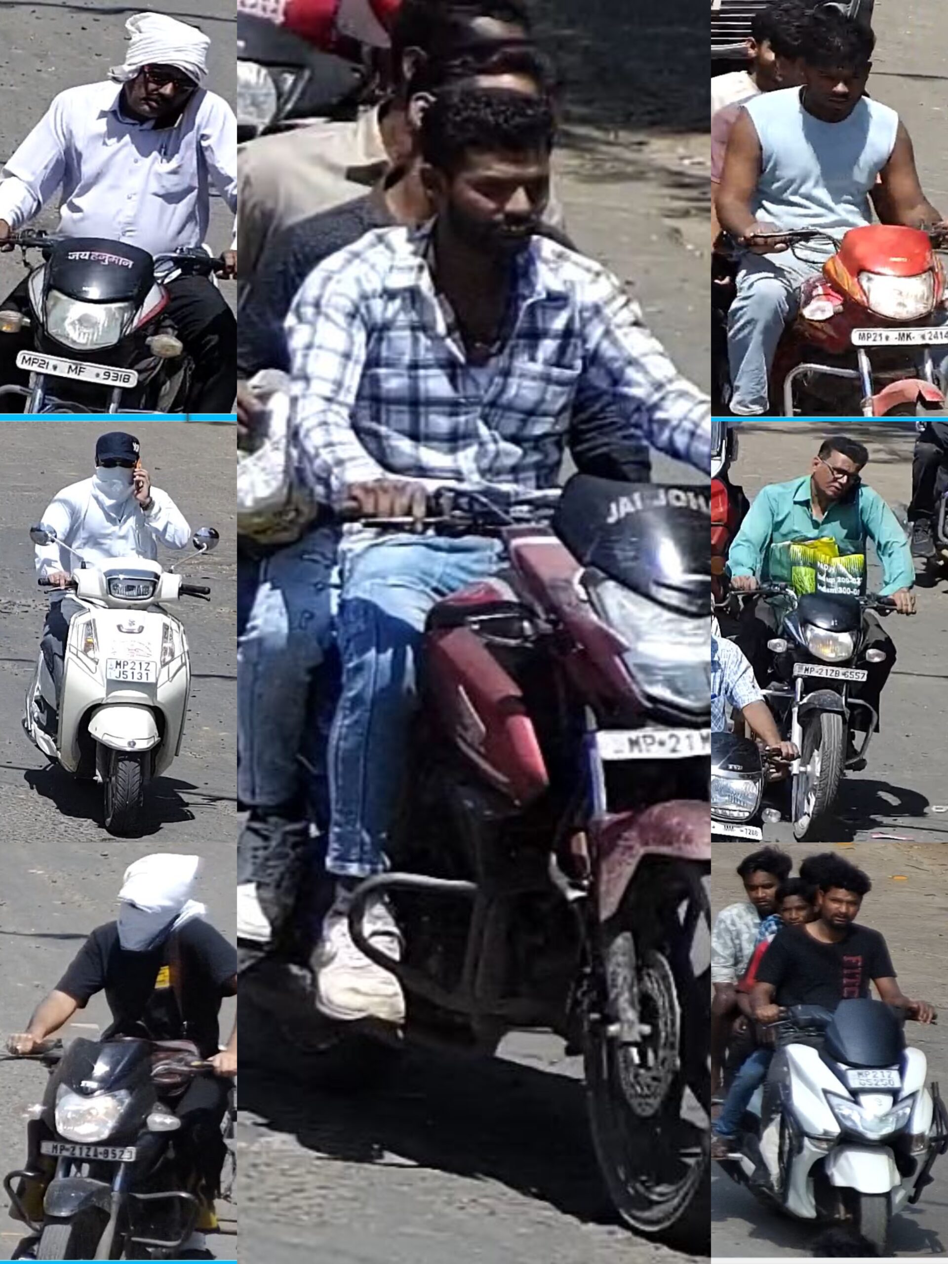यातायात नियमों की अनदेखी पड़ी भारी, पुलिस की तीसरी आंख से नहीं बच पाए यातायात नियमों की अनदेखी करने वाले वाहन चालक