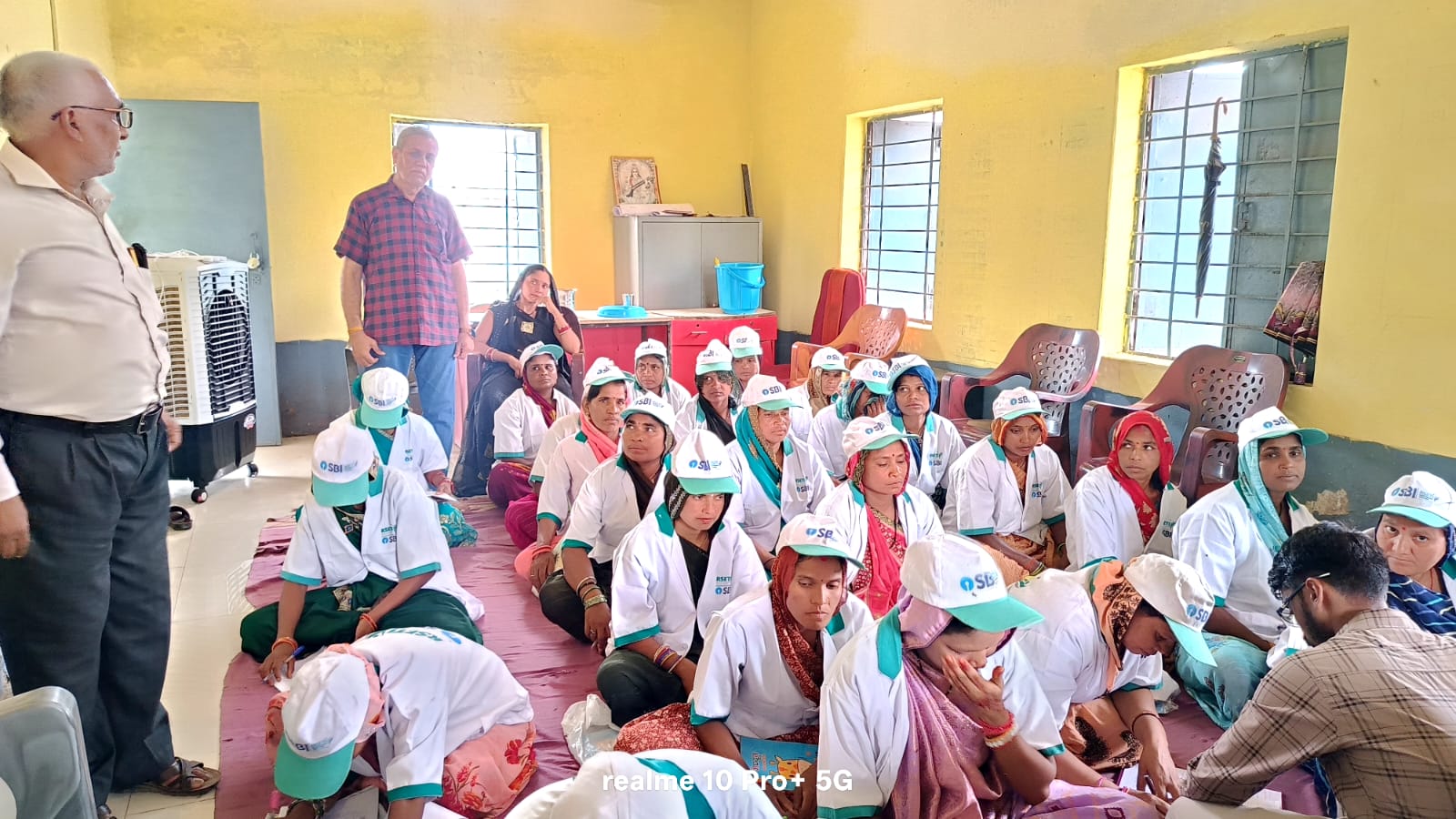 बकरी पालन प्रशिक्षण की परीक्षा संपन्न।