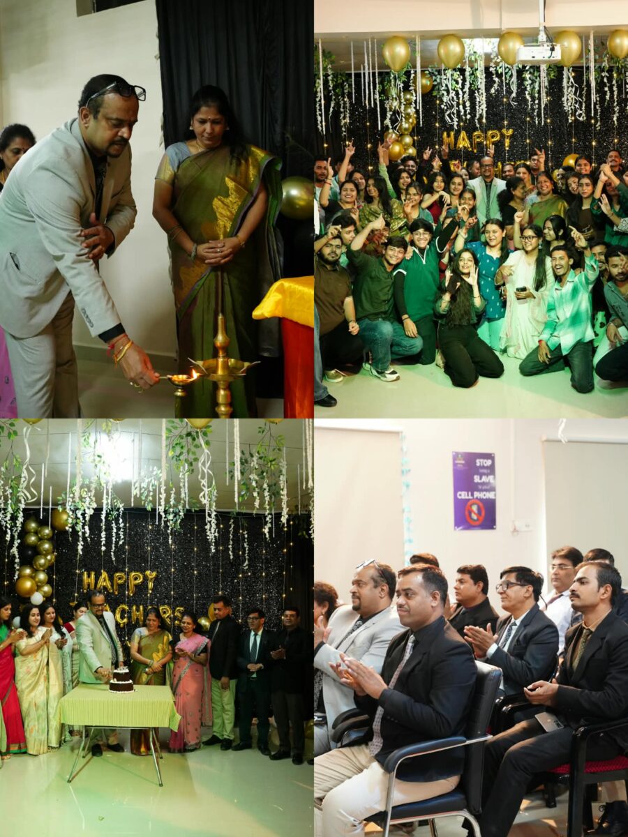 सायना महाविद्यालय में शिक्षक दिवस का हुआ आयोजन। गुरु और शिष्यों के आदर का पर्व:शिक्षक दिवस - डॉ. सी.राजेश कुमार।