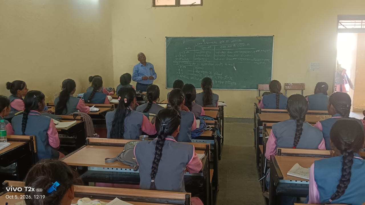 विद्यार्थियों को श्री अन्न मोटे अनाज के अंतर्गत बाजरा के उत्पादन एवं उपयोग का तकनीकी प्रशिक्षण दिया गया।