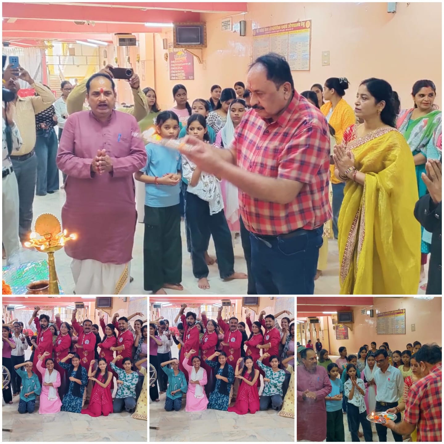 गुजरात के कलाकार दे रहे प्रतिभागियों को गरबा के हुनर का प्रशिक्षण, 14 से 17 अक्टूबर तक होगा रंगारंग फाइनल 15 गुजरात के कलाकार दे रहे प्रतिभागियों को गरबा के हुनर का प्रशिक्षण, 14 से 17 अक्टूबर तक होगा रंगारंग फाइनल