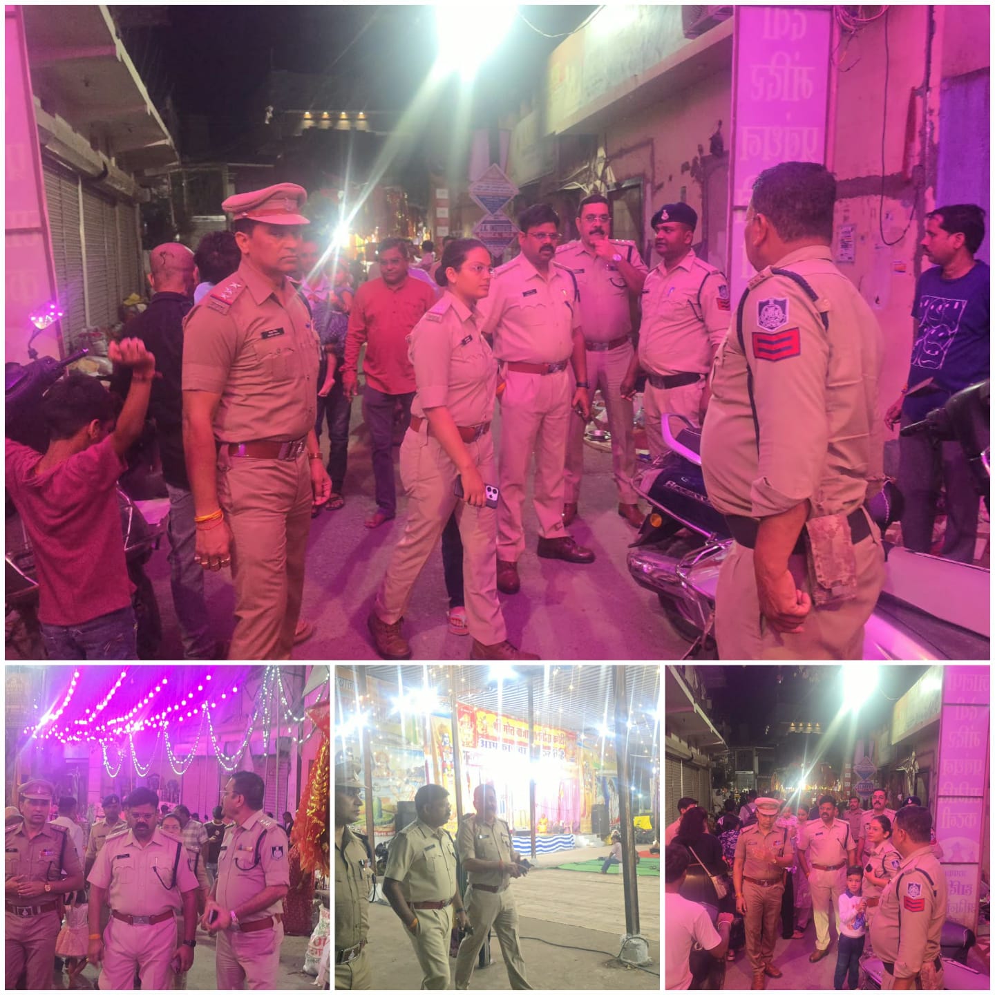 नवरात्रि पर्व के मद्देनज़र कटनी पुलिस अलर्ट, एएसपी के नेतृत्व में नगर में पैदल भ्रमण एवं मोबाइल पेट्रोलिंग,धार्मिक स्थलों, गरबा एवं रामलीला स्थलों सहित प्रमुख बाजारों में सुरक्षा व्यवस्था का लिया जायजा, संदिग्ध वस्तुओं एवं गतिविधियों पर रखी जा रही नजर 1 नवरात्रि पर्व के मद्देनज़र कटनी पुलिस अलर्ट, एएसपी के नेतृत्व में नगर में पैदल भ्रमण एवं मोबाइल पेट्रोलिंग,धार्मिक स्थलों, गरबा एवं रामलीला स्थलों सहित प्रमुख बाजारों में सुरक्षा व्यवस्था का लिया जायजा, संदिग्ध वस्तुओं एवं गतिविधियों पर रखी जा रही नजर