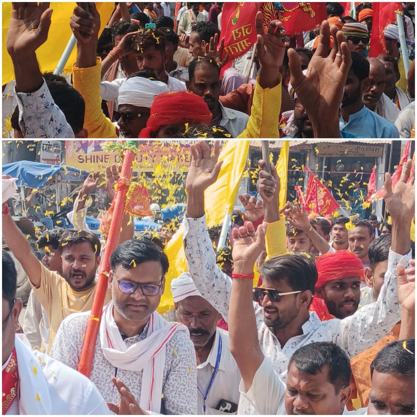 नरसिंहपुर के कुकलाह से पैदल कटनी पहुंचे मैहर दर्शनार्थीयों का जगन्नाथ मंदिर में पुष्प वर्षा से हुआ स्वागत,300 से अधिक पद यात्रियों ने ग्रहण किया भोजन प्रसाद,