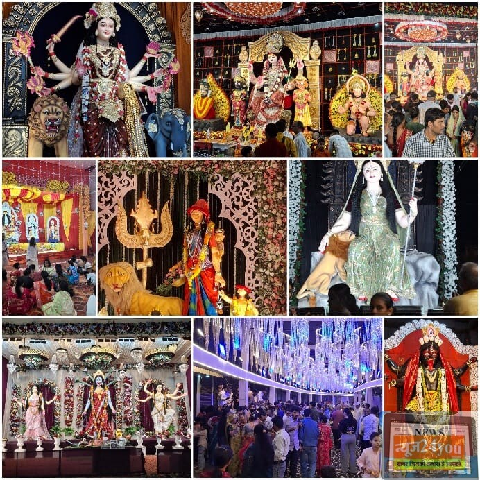 शारदेय नवरात्र पर दुल्हन की तरह सजा कटनी, सप्तमी पर उमड़ा श्रद्धा का सैलाब,शहर के चप्पे-चप्पे पर विराजीं मां दुर्गा, देवी जागरण, गरबा और भजन संध्या से भक्तिमय हुआ माहौल; अष्टमी पर भी उमड़ेगा श्रद्धालुओं का जनसैलाब 3 शारदेय नवरात्र पर दुल्हन की तरह सजा कटनी, सप्तमी पर उमड़ा श्रद्धा का सैलाब,शहर के चप्पे-चप्पे पर विराजीं मां दुर्गा, देवी जागरण, गरबा और भजन संध्या से भक्तिमय हुआ माहौल; अष्टमी पर भी उमड़ेगा श्रद्धालुओं का जनसैलाब