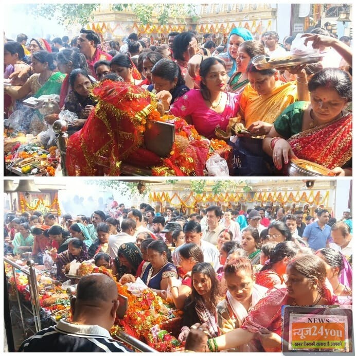 अष्टमी पर जालपा माता मंदिर में उमड़ा आस्था का सैलाब, सुबह चार बजे से लगी कतारें अष्टमी पर भक्तों ने माता को अठवाई और सोलह शृंगार अर्पित कर की सुख-समृद्धि की कामना, नवमी पर निकलेगा जवारा जुलूस 2 अष्टमी पर जालपा माता मंदिर में उमड़ा आस्था का सैलाब, सुबह चार बजे से लगी कतारें अष्टमी पर भक्तों ने माता को अठवाई और सोलह शृंगार अर्पित कर की सुख-समृद्धि की कामना, नवमी पर निकलेगा जवारा जुलूस