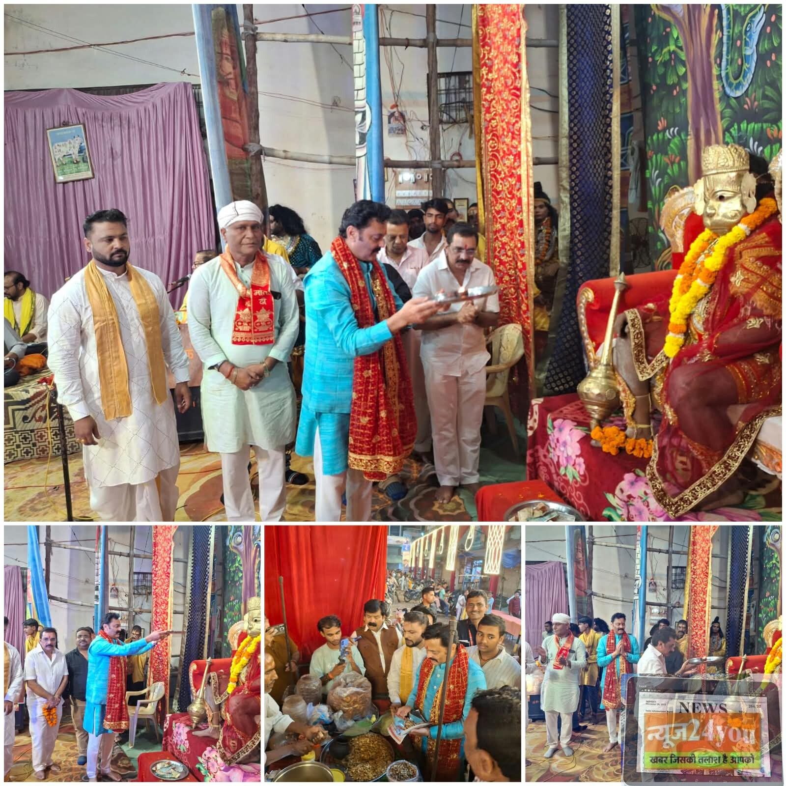 आधुनिकता के दौर में भी भगवान श्रीराम के आदर्श प्रासंगिक, गोलबाजार रामलीला में श्रद्धालुओं के बीच बैठकर मंचन देखने पहुंचे पूर्व मंत्री एवं विधायक संजय सत्येंद्र पाठक, 125 वर्षों की परंपरा के लिए कमेटी को सराहा
