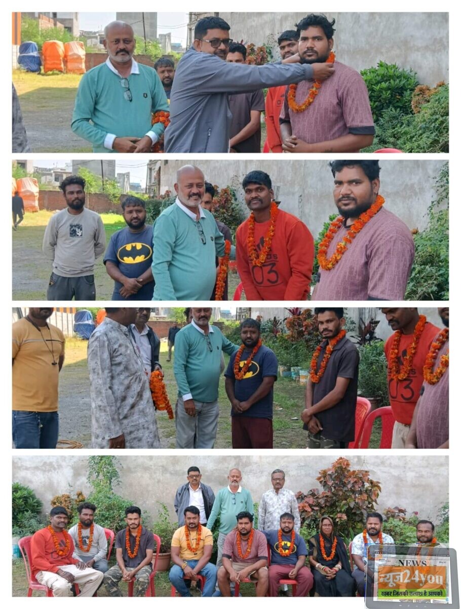 महर्षि वाल्मीकि जयंती पर कटनी में 'स्वच्छता वीरों' का सम्मान: वीर सावरकर वार्ड में कार्यक्रम का आयोजन; समाज सेवी अजय सरावगी और MSW सुपरवाइजर आलोक द्विवेदी रहे मौजूद 1 महर्षि वाल्मीकि जयंती पर कटनी में 'स्वच्छता वीरों' का सम्मान: वीर सावरकर वार्ड में कार्यक्रम का आयोजन; समाज सेवी अजय सरावगी और MSW सुपरवाइजर आलोक द्विवेदी रहे मौजूद
