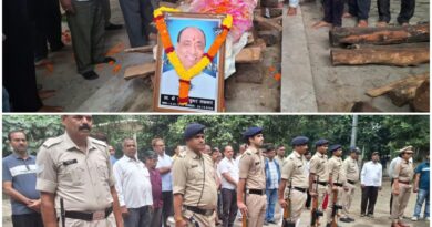 अंगदान कर सुनील कुमार ताम्रकार ने दिया मानवता का संदेश, कटनी मुक्तिधाम में गार्ड ऑफ ऑनर से दी गई अंतिम विदाई