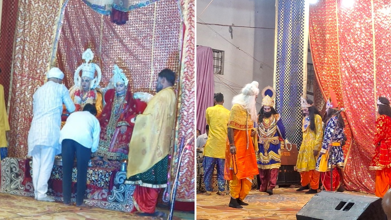 गोल बाजार रामलीला में विवाह के प्रसंगों ने बांधा समां, सीता विवाह के भव्य मंचन पर झूम उठे दर्शक 15 गोल बाजार रामलीला में विवाह के प्रसंगों ने बांधा समां, सीता विवाह के भव्य मंचन पर झूम उठे दर्शक